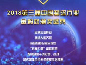 第三屆中國物流行業“金螞蟻“頒獎盛典邀您參與！