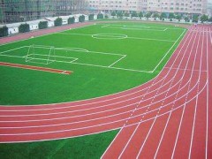 云南省玉溪市專業學校操場運動場透