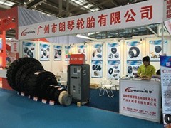 廣東朗琴叉車(chē)實(shí)心胎廠4.00-8總代直