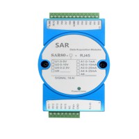 八路4-20MA/0-5V轉RJ45網絡串口數據采集模塊