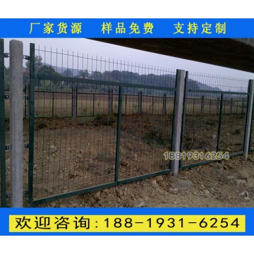 肇慶浸塑鐵路防護柵欄 熱鍍鋅框架圍