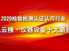 上海儀電“雷磁”ZDCL-2 型氯離子自動電位滴定儀榮獲 2020檢驗檢測認證認可行業(yè)年度風云榜·儀器設備十大新銳產品