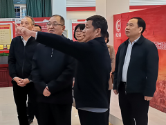 福建省政協(xié)副主席、省工商聯(lián)主席王光遠一行視察虹潤公司