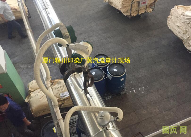 漂染廠蒸汽流量計