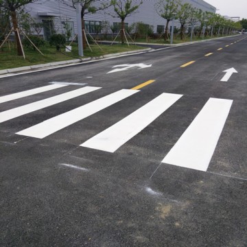 太倉雙鳳鎮冷噴劃線、車位編號噴涂